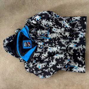 Men's Pixellated Camo ski jacket
